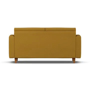 Sofá cama Binga de 2,5 plazas - Luiza Mustard 3972-fresno teñido en roble - 1898