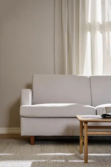 Sofá cama Binga de 2,5 plazas - Oslo Nature 1540-fresno teñido oscuro - 1898