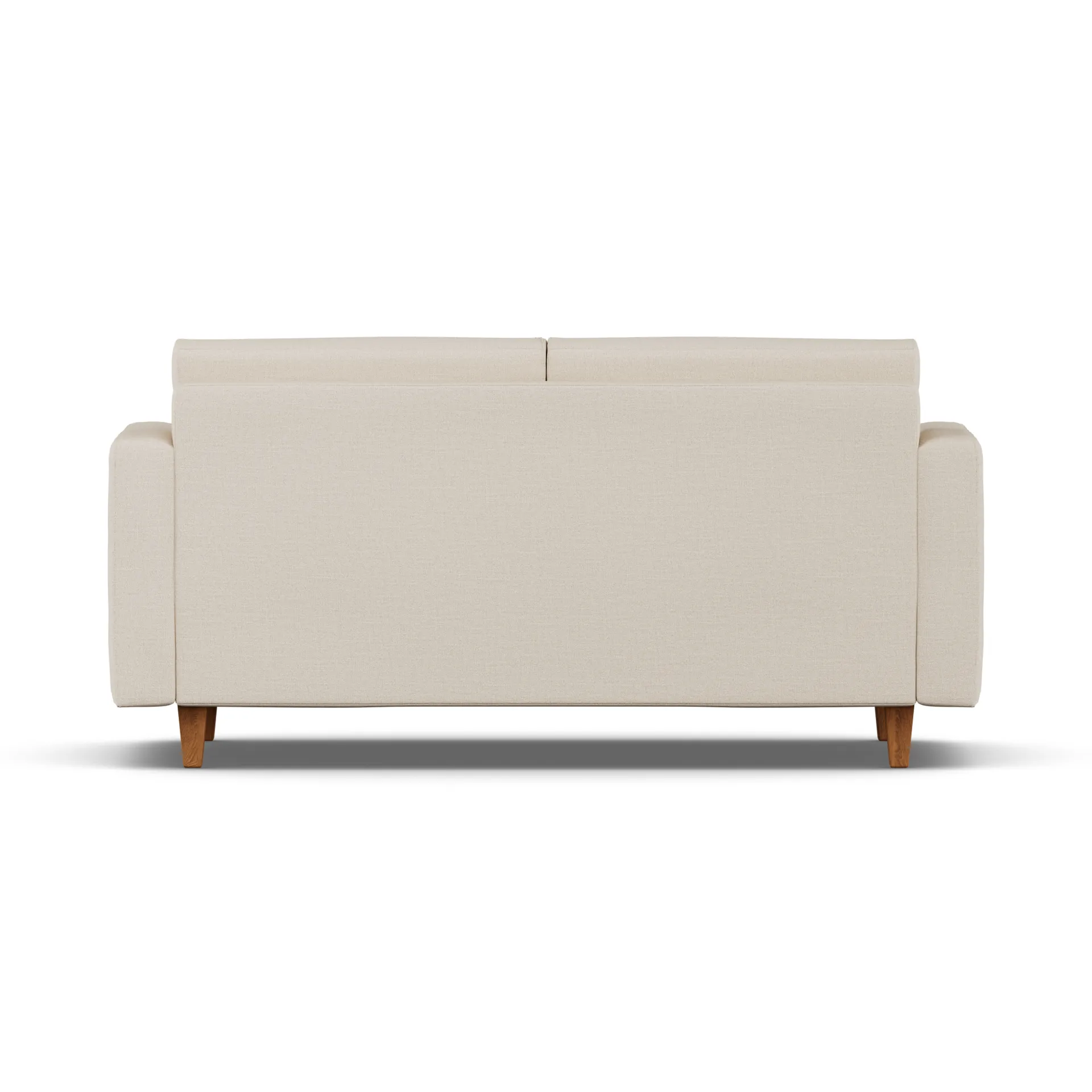 Sofá cama Binga de 2,5 plazas, Same Beige 6670-fresno teñido en roble 1898