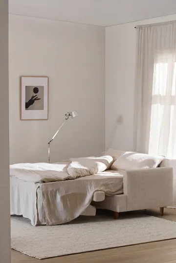 Sofá cama Binga de 2,5 plazas - Same Beige 6670-fresno teñido oscuro - 1898