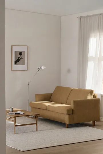 Sofá cama Binga de 2,5 plazas - Same Ochre 6676-fresno teñido en roble - 1898
