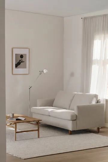 Sofá cama Binga de 2,5 plazas - Same Off White 6671-fresno teñido en roble - 1898