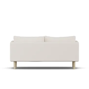 Sofá Linnevik - Caleido Beige 9600-roble blanco aceitado, 2 plazas - 1898
