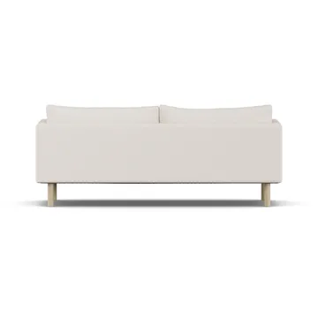 Sofá Linnevik - Caleido Beige 9600-roble blanco aceitado, 3 plazas, sin faldón - 1898