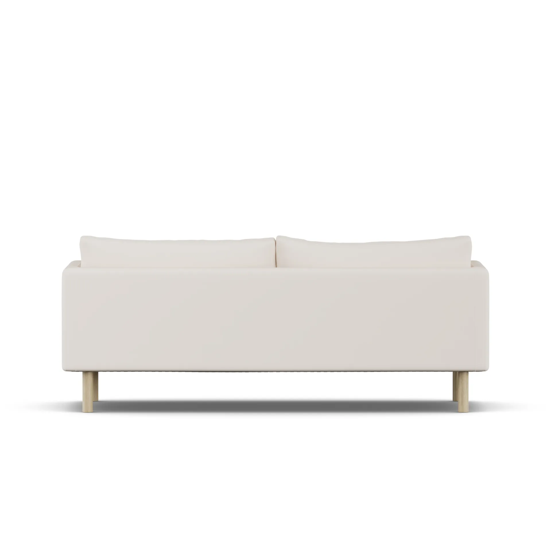 Sofá Linnevik, Caleido Beige 9600-roble blanco aceitado, 3 plazas 1898