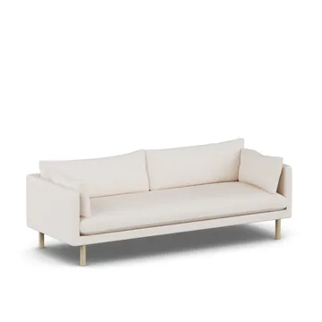 Sofá Linnevik - Caleido Beige 9600-roble blanco aceitado, 4 plazas - 1898