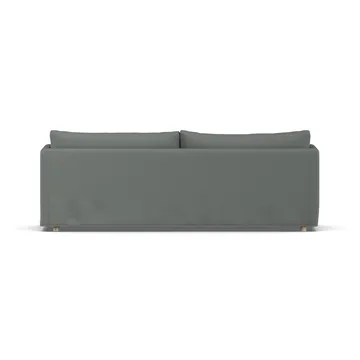 Sofá Linnevik - Caleido grey 1240-roble blanco aceitado, 4 plazas, con faldón - 1898