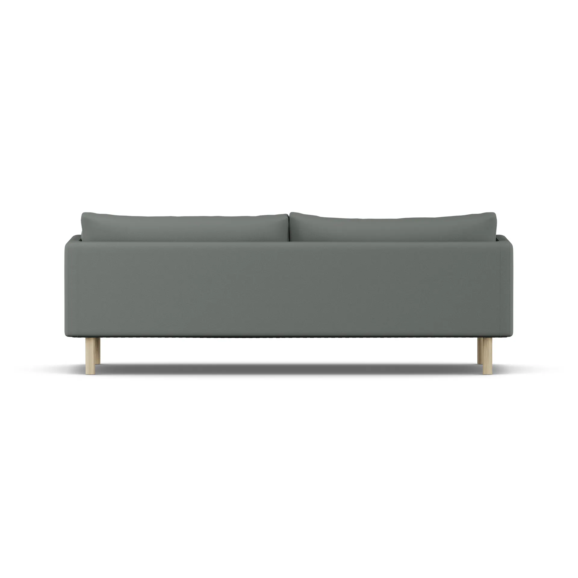 Sofá Linnevik, Caleido Grey 1240-roble blanco aceitado, 4 plazas, sin faldón 1898