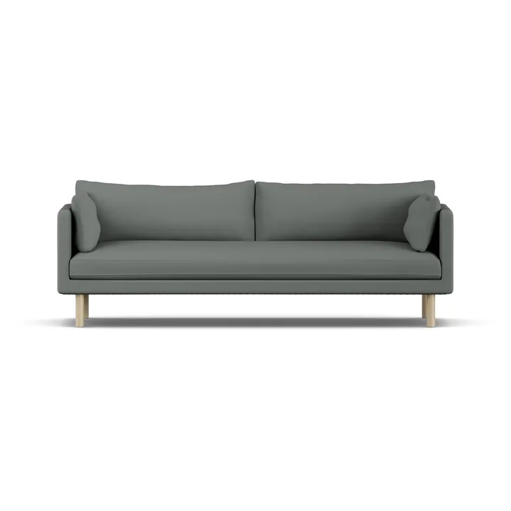 Sofá Linnevik - Caleido Grey 1240-roble blanco aceitado, 4 plazas - 1898