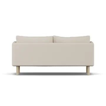 Sofá Linnevik - Jump Beige 1956-roble blanco aceitado, 2 plazas, sin faldón - 1898