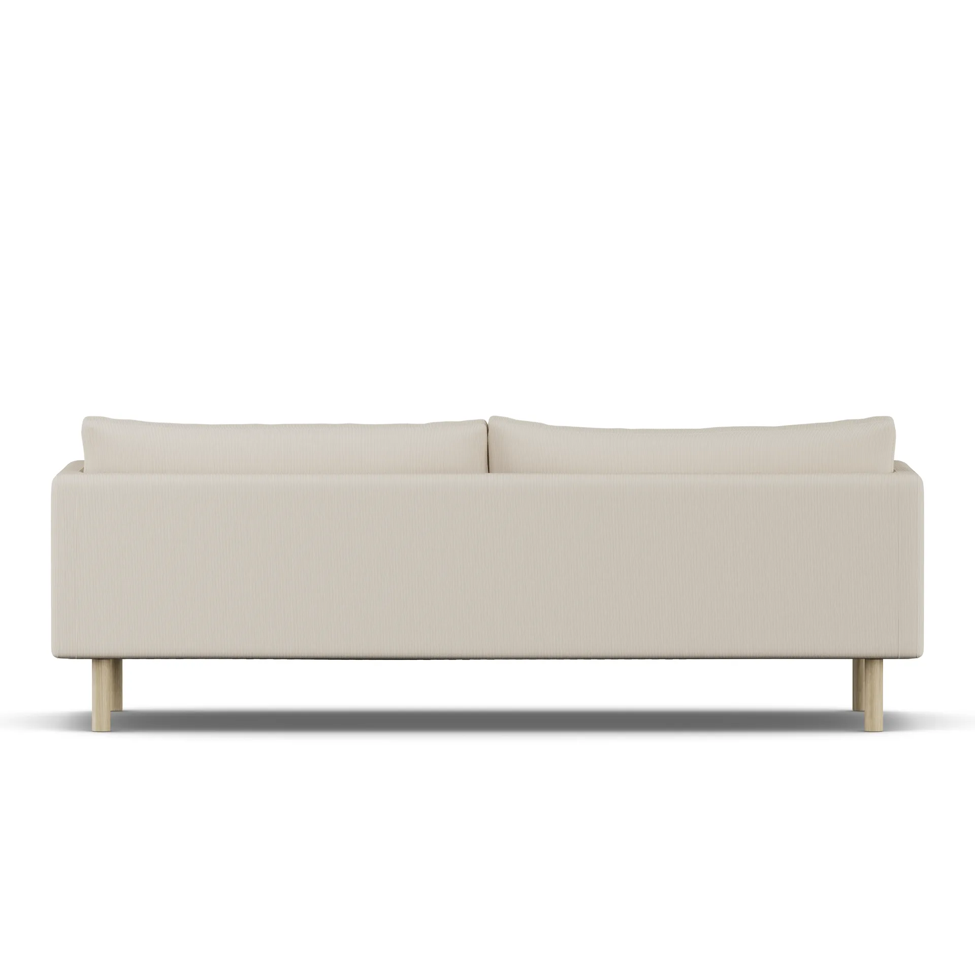 Sofá Linnevik, Jump Beige 1956-roble blanco aceitado, 4 plazas 1898