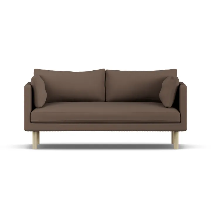 Sofá Linnevik - Jump Brown 1955 1955-roble blanco aceitado, 2 plazas - 1898