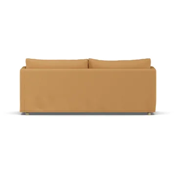 Sofá Linnevik - Jump Honey 1959-roble blanco aceitado, 3 plazas, con faldón - 1898