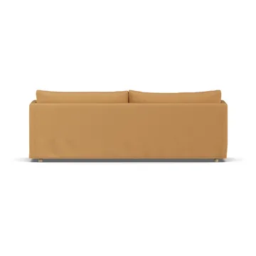 Sofá Linnevik - Jump honey 1959-roble blanco aceitado, 4 plazas, con faldón - 1898