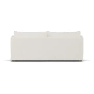 Sofá Linnevik - Jump off white 1954-roble blanco aceitado, 3 plazas, con faldón - 1898