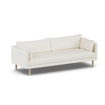 Sofá Linnevik - Jump Off White 1954-roble blanco aceitado, 4 plazas, sin faldón - 1898