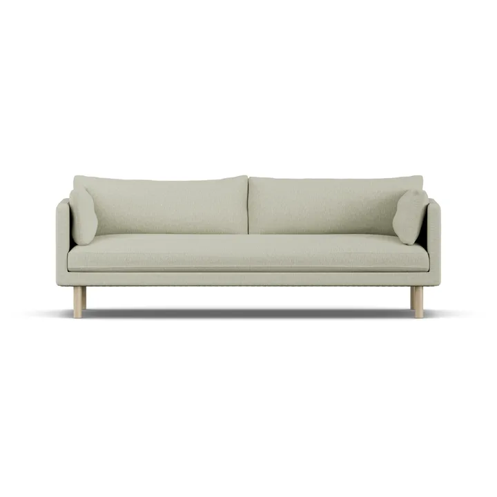 Sofá Linnevik - Luiza Beige 3981-roble blanco aceitado, 4 plazas - 1898