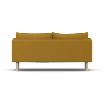 Sofá Linnevik - Luiza Mustard 3972-roble blanco aceitado, 2 plazas, sin faldón - 1898