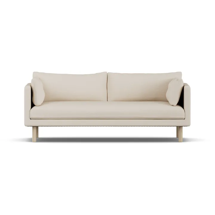 Sofá Linnevik - Same Beige 6670-roble blanco aceitado, 3 plazas - 1898