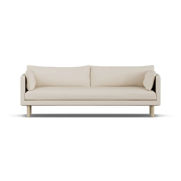 Sofá Linnevik - Same Beige 6670-roble blanco aceitado, 4 plazas - 1898