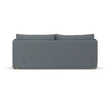 Sofá Linnevik - Same Blue 6678-roble blanco aceitado, 3 plazas, con faldón - 1898