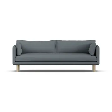 Sofá Linnevik - Same Blue 6678-roble blanco aceitado, 4 plazas, sin faldón - 1898