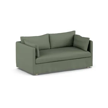 Sofá Linnevik - Same Forest 6677-roble blanco aceitado, 2 plazas, con faldón - 1898