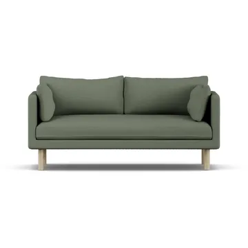 Sofá Linnevik - Same Forest 6677-roble blanco aceitado, 2 plazas, sin faldón - 1898