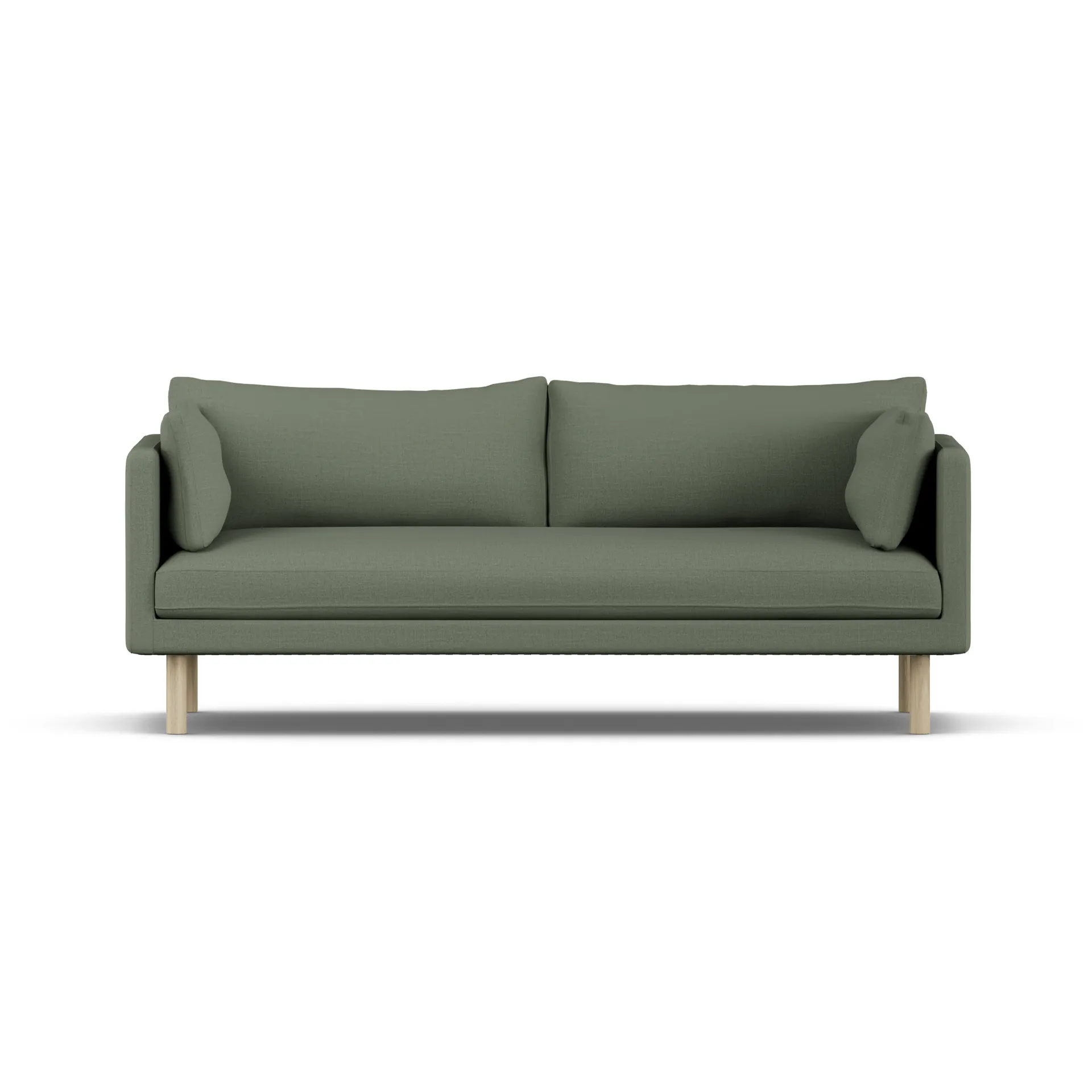 Sofá Linnevik, Same Forest 6677-roble blanco aceitado, 3 plazas, sin faldón 1898