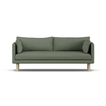 Sofá Linnevik - Same Forest 6677-roble blanco aceitado, 3 plazas, sin faldón - 1898