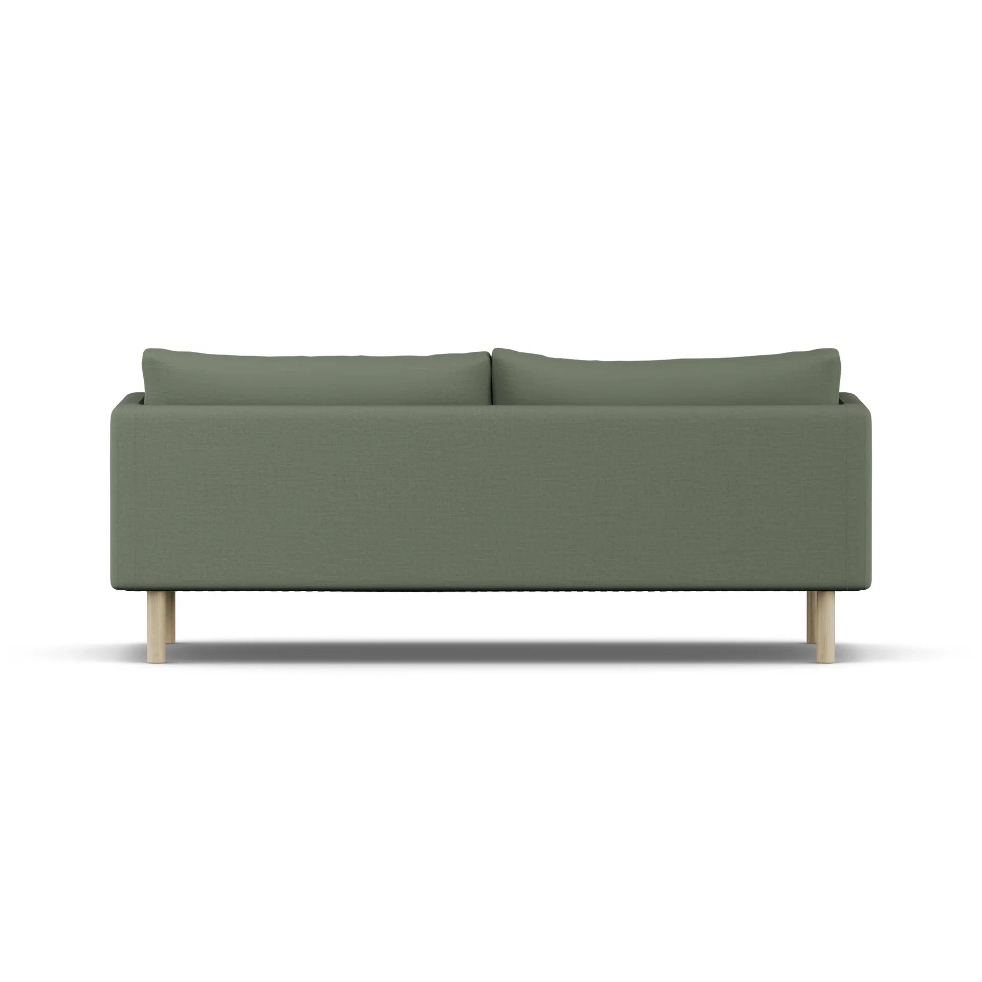 Sofá Linnevik, Same Forest 6677-roble blanco aceitado, 3 plazas, sin faldón 1898