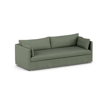 Sofá Linnevik - Same Forest 6677-roble blanco aceitado, 4 plazas, con faldón - 1898