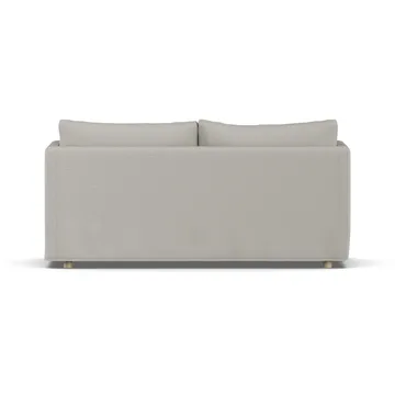 Sofá Linnevik - Same Grey 6673-roble blanco aceitado, 2 plazas, con faldón - 1898