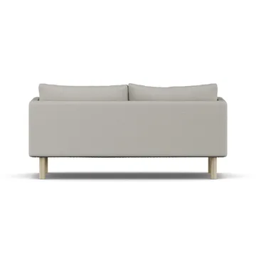 Sofá Linnevik - Same Grey 6673-roble blanco aceitado, 2 plazas, sin faldón - 1898