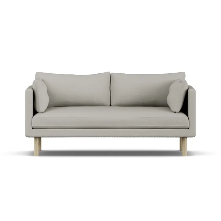 Sofá Linnevik - Same Grey 6673-roble blanco aceitado, 2 plazas - 1898