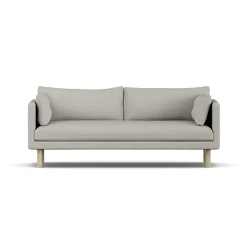 Sofá Linnevik - Same Grey 6673-roble blanco aceitado, 3 plazas, sin faldón - 1898