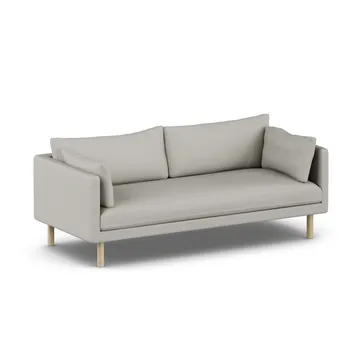 Sofá Linnevik - Same Grey 6673-roble blanco aceitado, 3 plazas, sin faldón - 1898