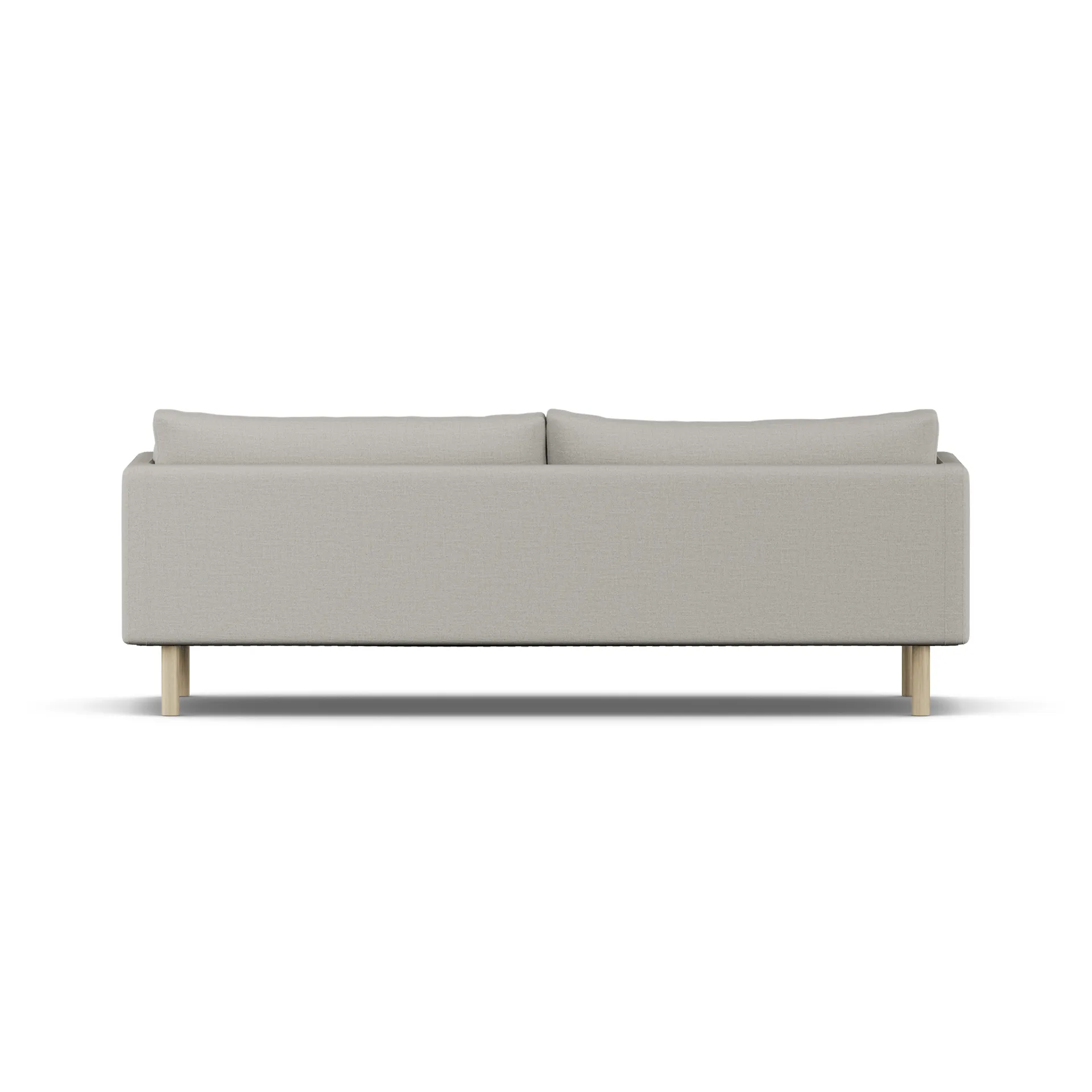 Sofá Linnevik, Same Grey 6673-roble blanco aceitado, 4 plazas, sin faldón 1898