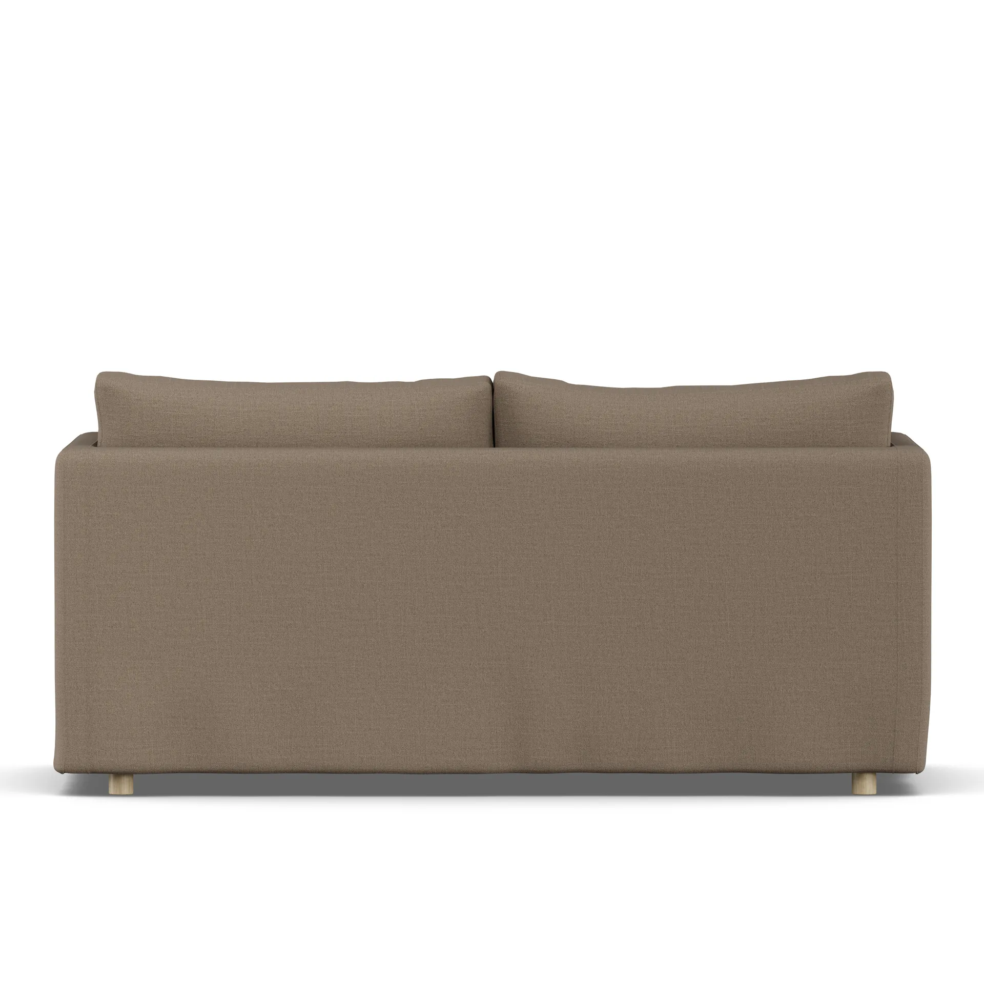 Sofá Linnevik, Same Mole 6674-roble blanco aceitado, 2 plazas, con faldón 1898