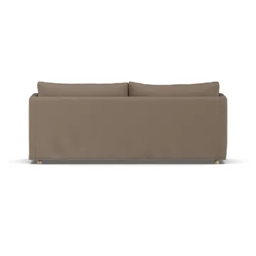 Sofá Linnevik - Same Mole 6674-roble blanco aceitado, 3 plazas, con faldón - 1898