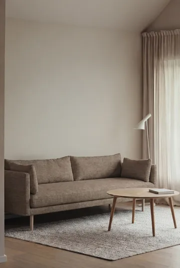 Sofá Linnevik - Same Mole 6674-roble blanco aceitado, 4 plazas, sin faldón - 1898