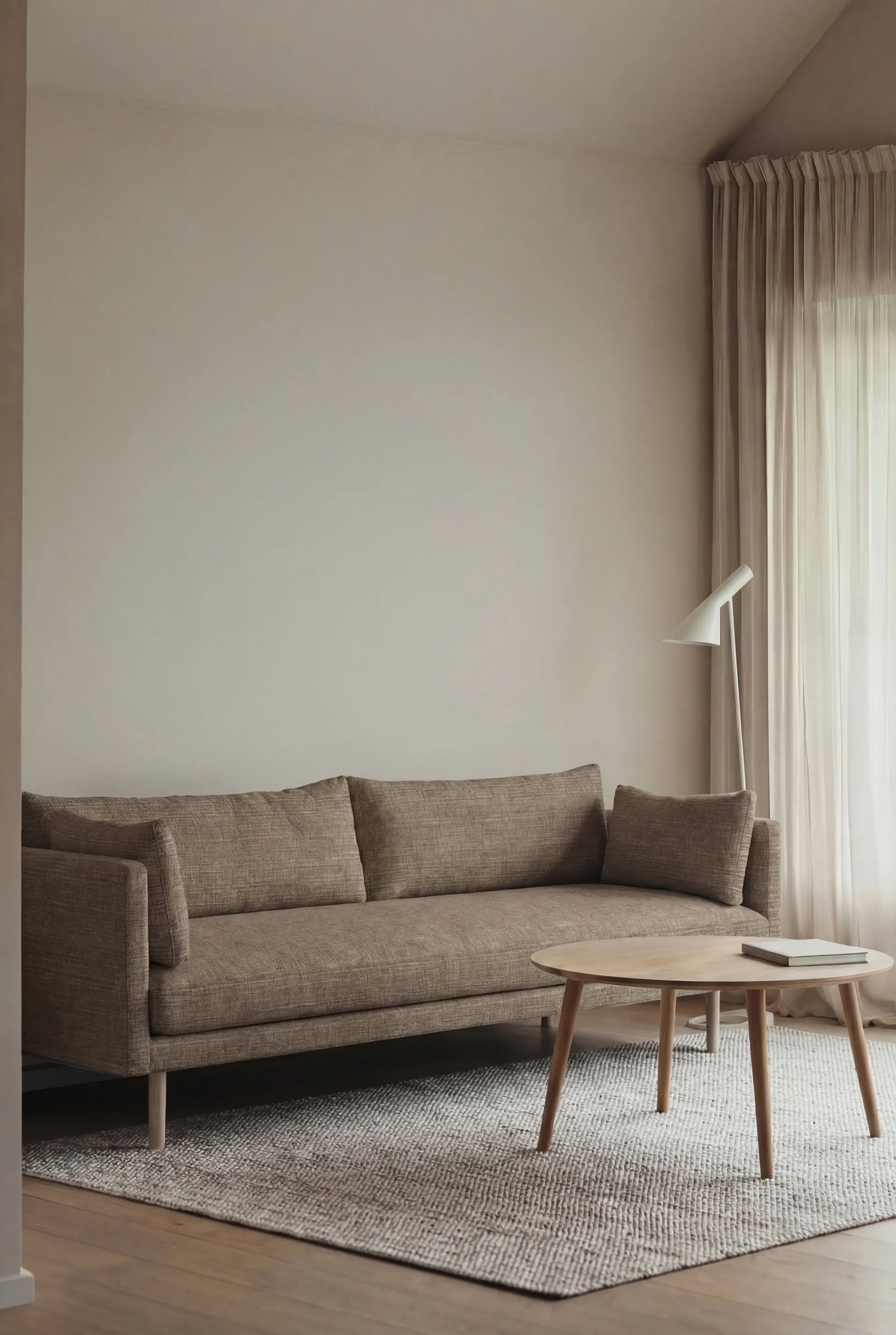 Sofá Linnevik, Same Mole 6674-roble blanco aceitado, 4 plazas 1898