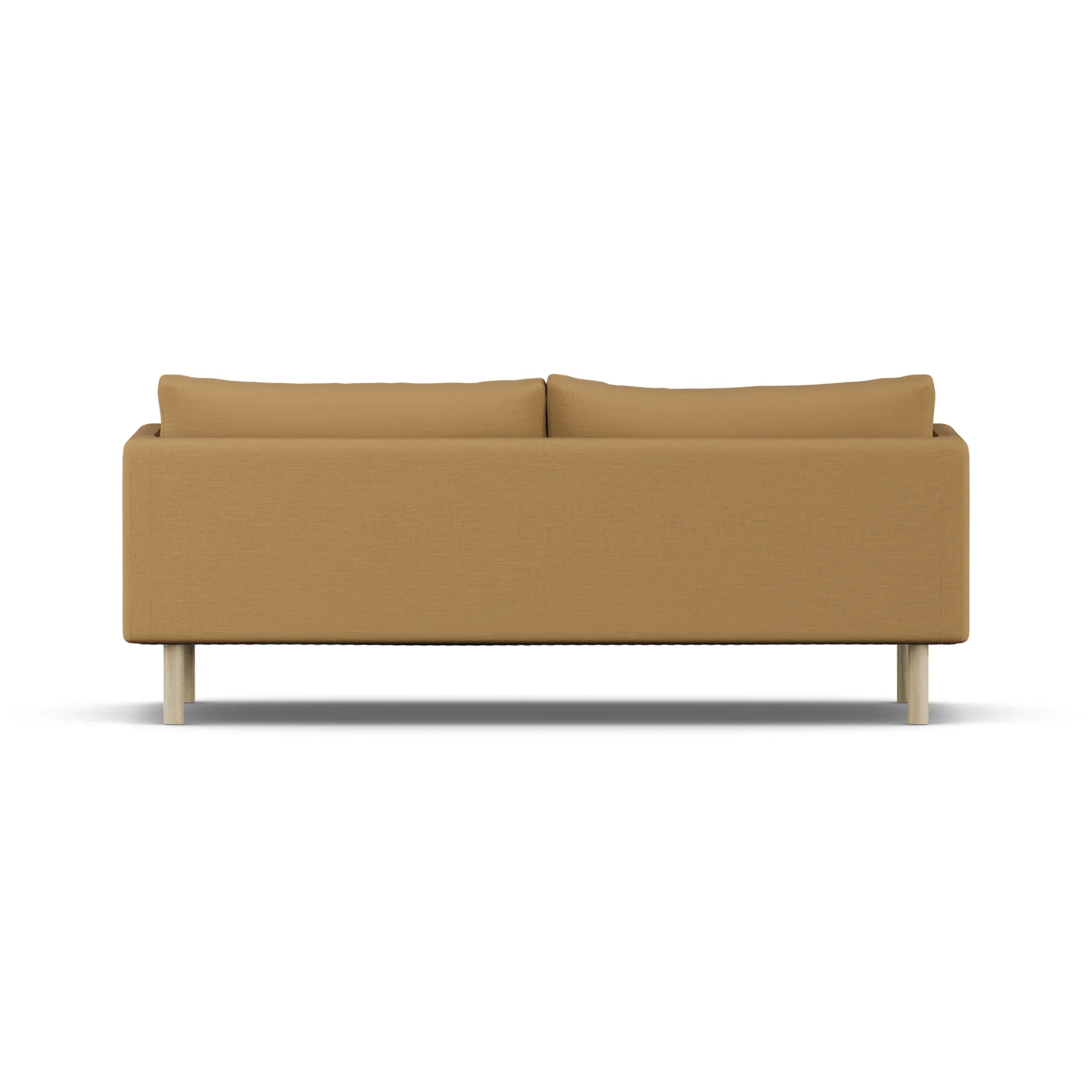 Sofá Linnevik, Same Ochre 6676-roble blanco aceitado, 3 plazas, sin faldón 1898