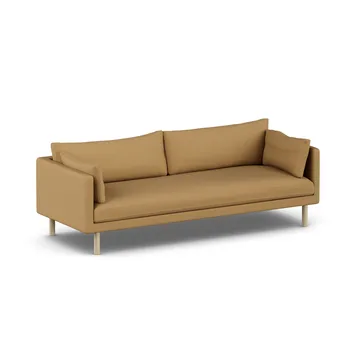 Sofá Linnevik - Same Ochre 6676-roble blanco aceitado, 4 plazas, sin faldón - 1898
