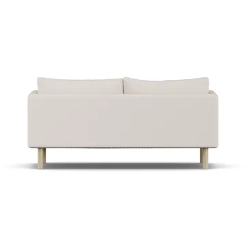 Sofá Linnevik - Same Off White 6671-roble blanco aceitado, 2 plazas, sin faldón - 1898