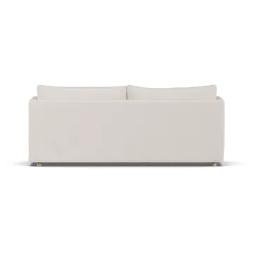 Sofá Linnevik - Same Off White 6671-roble blanco aceitado, 3 plazas, con faldón - 1898