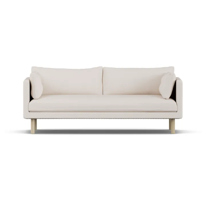 Sofá Linnevik - Same Off White 6671-roble blanco aceitado, 3 plazas - 1898