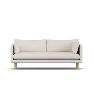 Sofá Linnevik - Same Off White 6671-roble blanco aceitado, 3 plazas - 1898