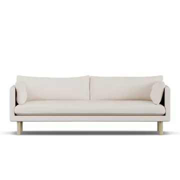 Sofá Linnevik - Same Off White 6671-roble blanco aceitado, 4 plazas - 1898