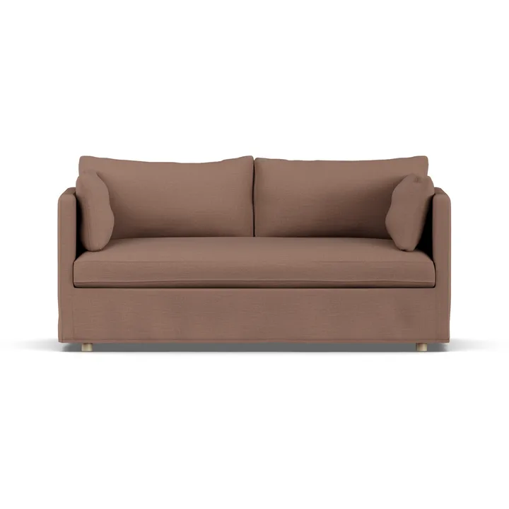 Sofá Linnevik - Same Rust 6675-roble blanco aceitado, 2 plazas, con faldón - 1898